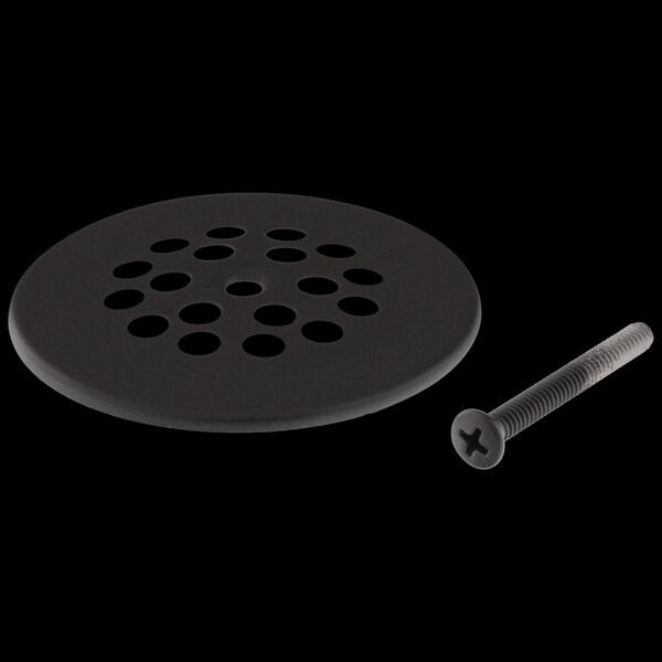 Dome Strainer w/ Screw Matte Black